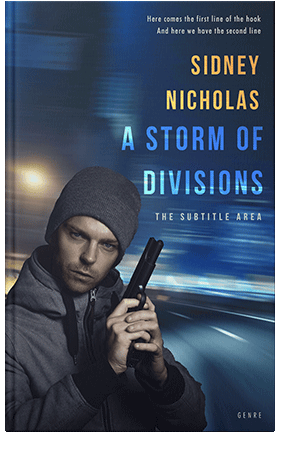 Pre Made Book Cover Cloud Burst