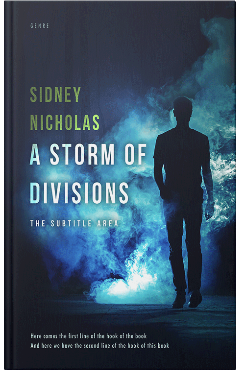 Front view of Premade Mystery & Thriller & Suspense Book Cover - Big Stone