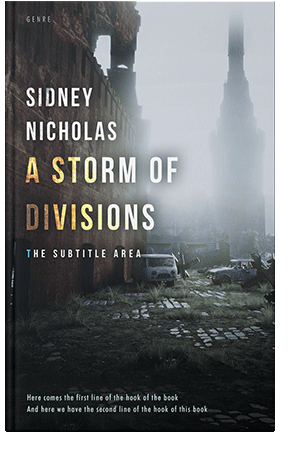 Pre Made Book Cover Iron