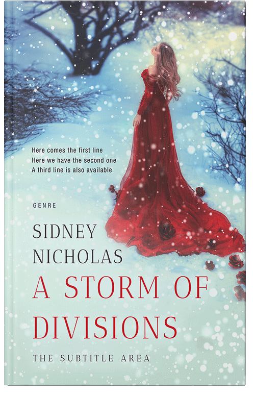 Front view of Premade Literary Fiction Book Cover - Skeptic