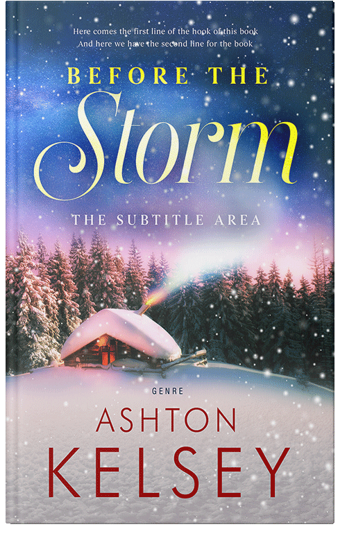 Front view of Premade Literary Fiction Book Cover - Maverick