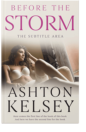 Pre Made Book Cover Pearl Bush