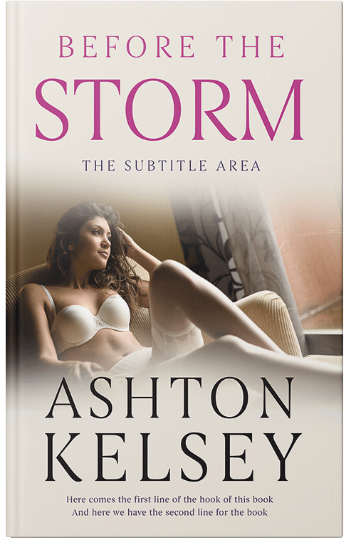 Front view of Premade Erotica Book Cover - Pearl Bush