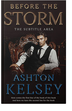 Pre Made Book Cover Asphalt