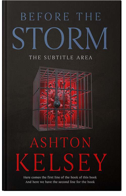 Front view of Premade Medical Book Cover - Night Rider