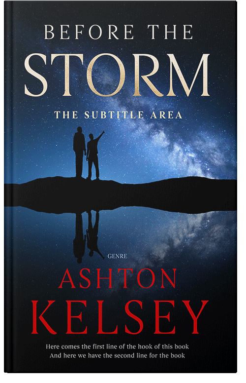 Front view of Premade Family & Parenting Book Cover - Ebony