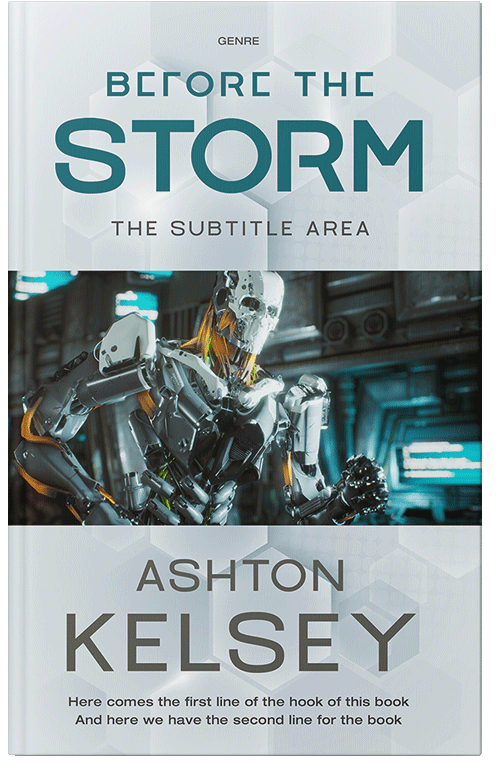 Front view of Premade Science Fiction Book Cover - Plantation