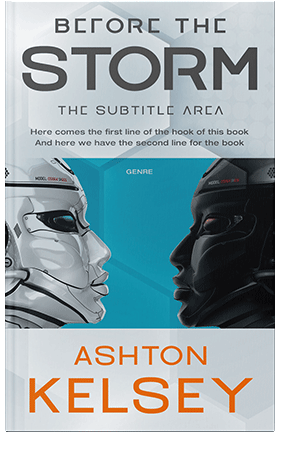 Pre Made Book Cover Eden