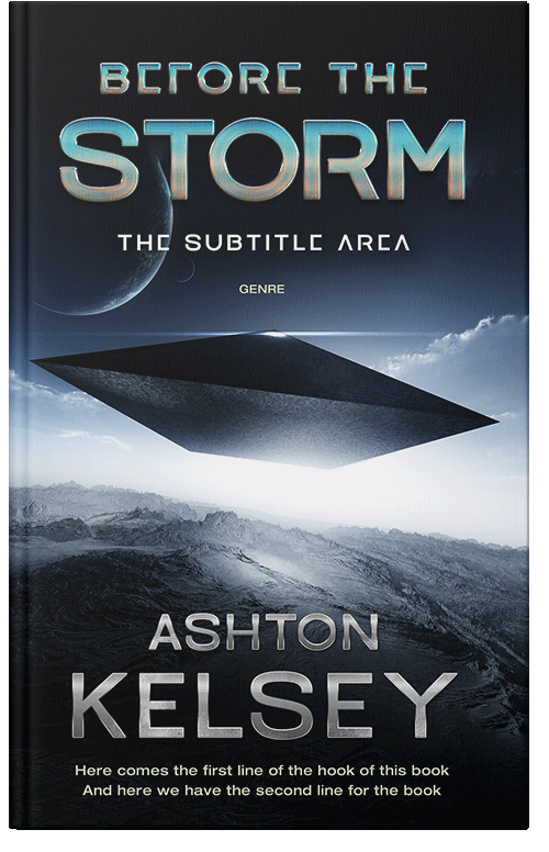 Front view of Premade Science Fiction Book Cover - Loblolly