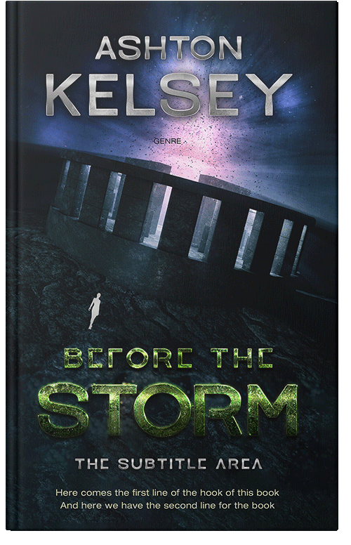 Front view of Premade Science Fiction Book Cover - Mirage