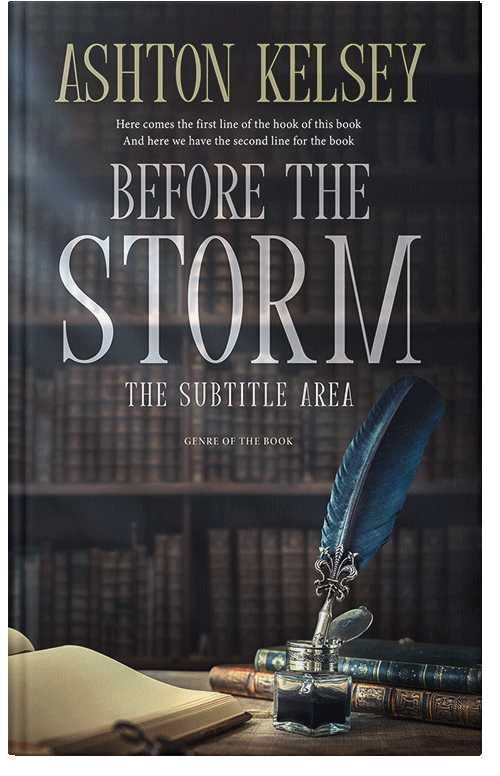 Front view of Premade Historical Book Cover - Baltic Sea