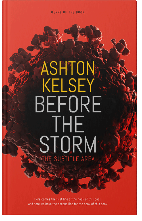 Front view of Premade Medical Book Cover - Graphite