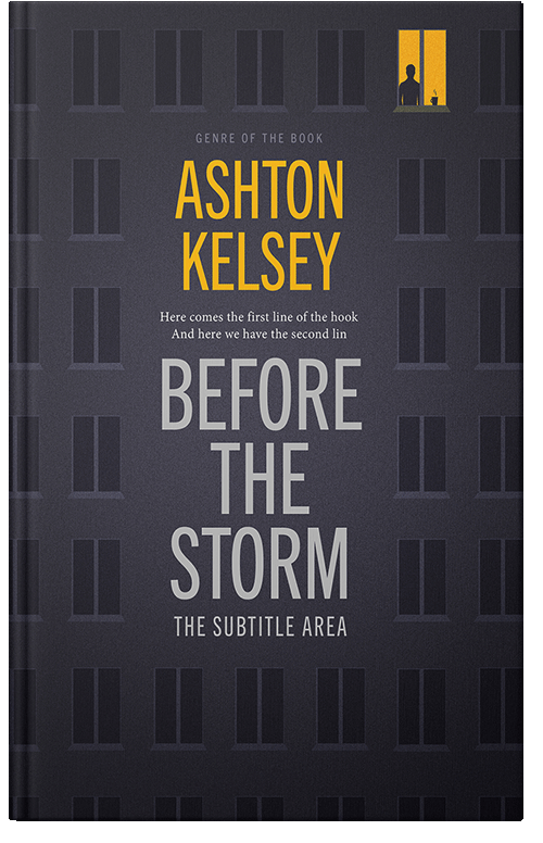 Front view of Premade Literary Fiction Book Cover - Charade