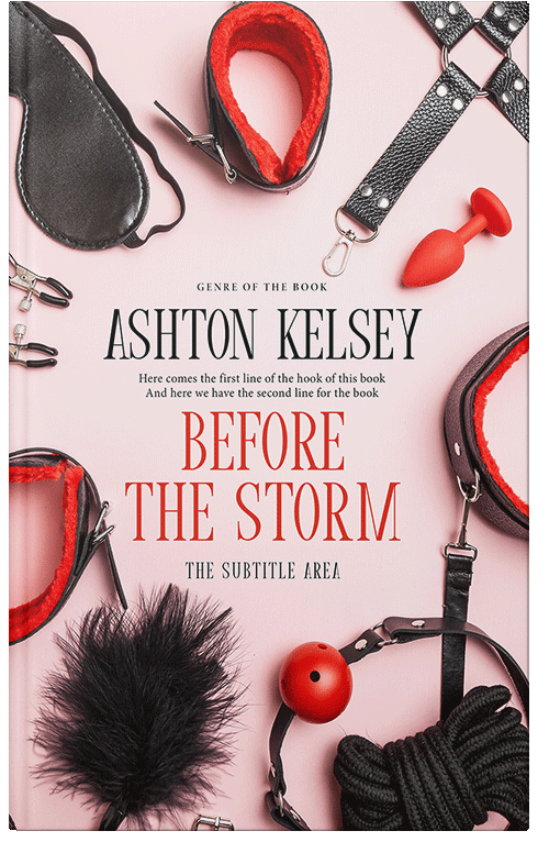 Front view of Premade Erotica Book Cover - Vanilla Ice