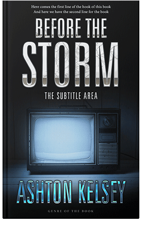 Pre Made Book Cover Jungle Mist