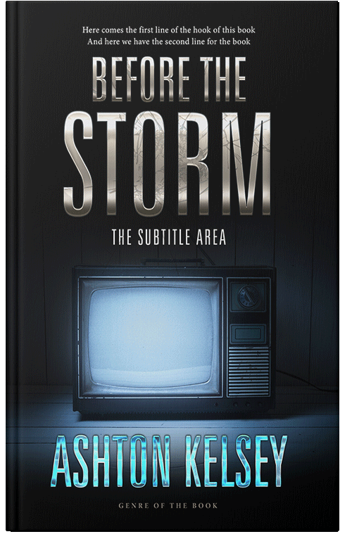 Front view of Premade Horror Book Cover - Jungle Mist