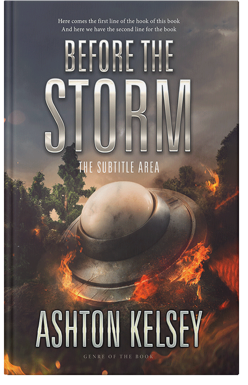 Front view of Premade Science Fiction Book Cover - Tundora