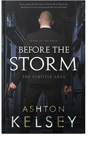 Pre Made Book Cover Woodsmoke