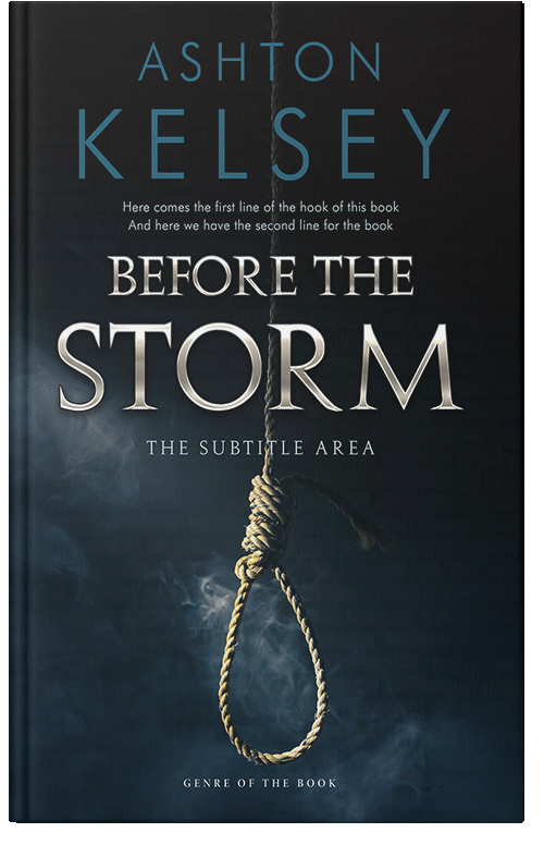 Front view of Premade Mystery & Thriller & Suspense Book Cover - Bunker