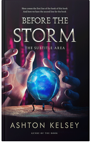 Premade Book Cover Quicksand