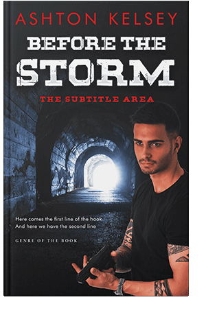 Pre Made Book Cover Shark