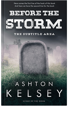 Pre Made Book Cover Silver Rust