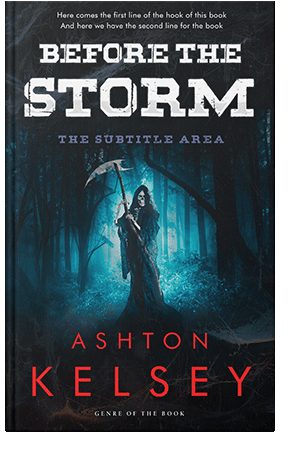 Pre Made Book Cover Aztec