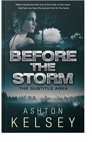 Pre Made Book Cover Green Spring