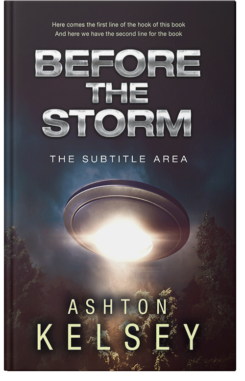 Front view of Premade Science Fiction Book Cover - Thunder
