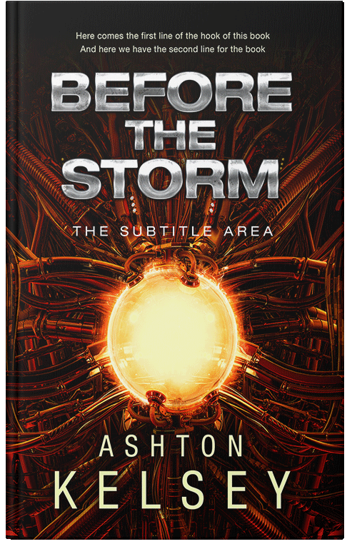 Front view of Premade Science Fiction Book Cover - Tumbleweed