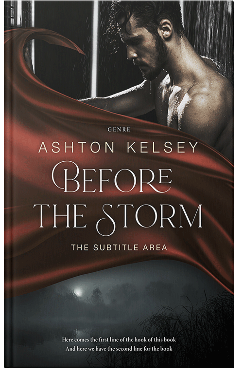 Front view of Premade Erotica Book Cover - Cocoa Brown