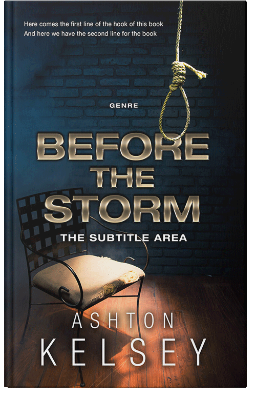 Front view of Premade Mystery & Thriller & Suspense Book Cover - Bunker