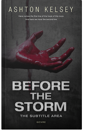 Premade Book Cover Thunder