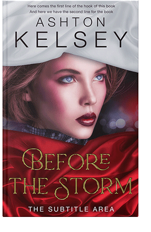 Pre Made Book Cover Pale Slate