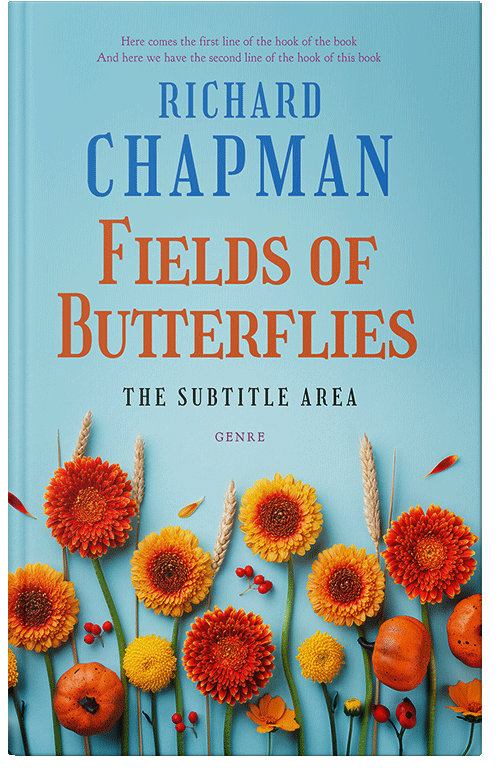 Front view of Premade Literary Fiction Book Cover - Morning Glory