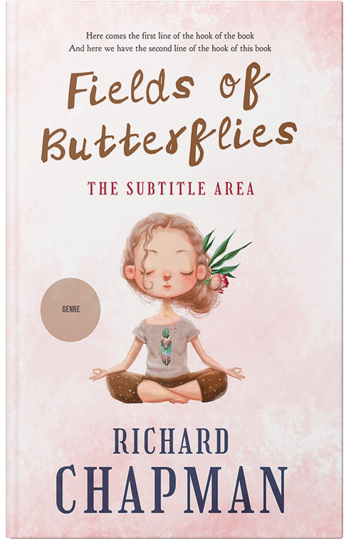 Front view of Premade Health & Mind & Body Book Cover - Fantasy