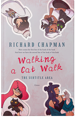 Premade Book Cover Lola