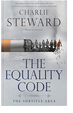 Pre Made Book Cover Iron