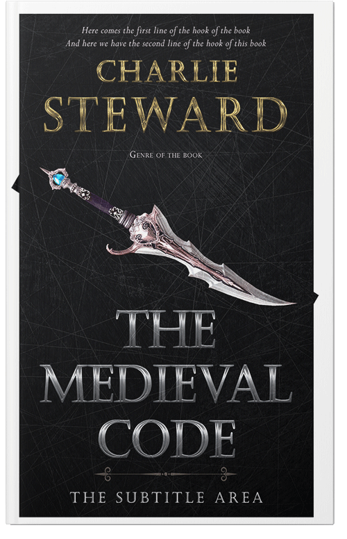 Front view of Premade Historical Book Cover - Woodsmoke