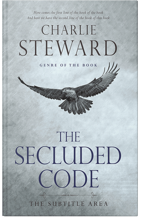 Front view of Premade Horror Book Cover - Geyser