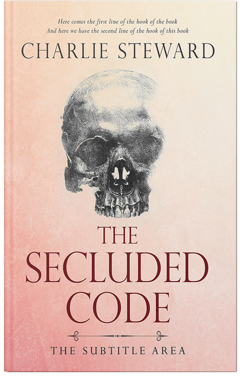 Front view of Premade Apocalyptica Book Cover - Givry