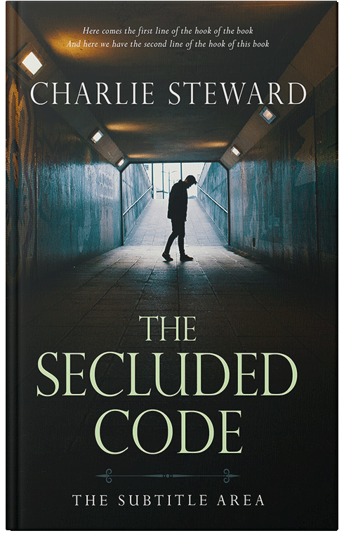 Front view of Premade Mystery & Thriller & Suspense Book Cover - Heavy Metal