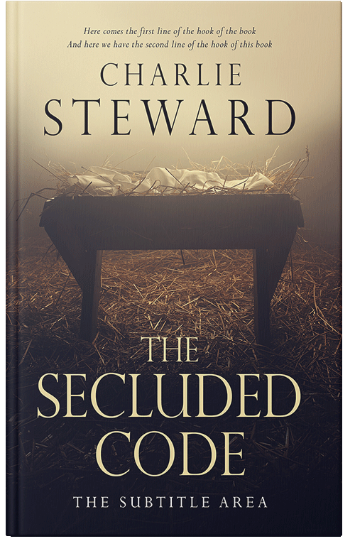 Front view of Premade Religion & Spirituality Book Cover - Sapling