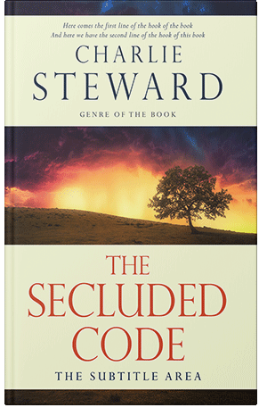 Premade Book Cover Coconut Cream