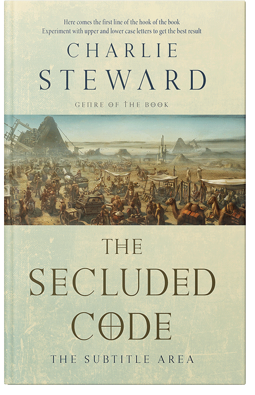 Front view of Premade Historical Book Cover - Tana