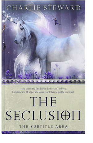 Pre Made Book Cover Pumice