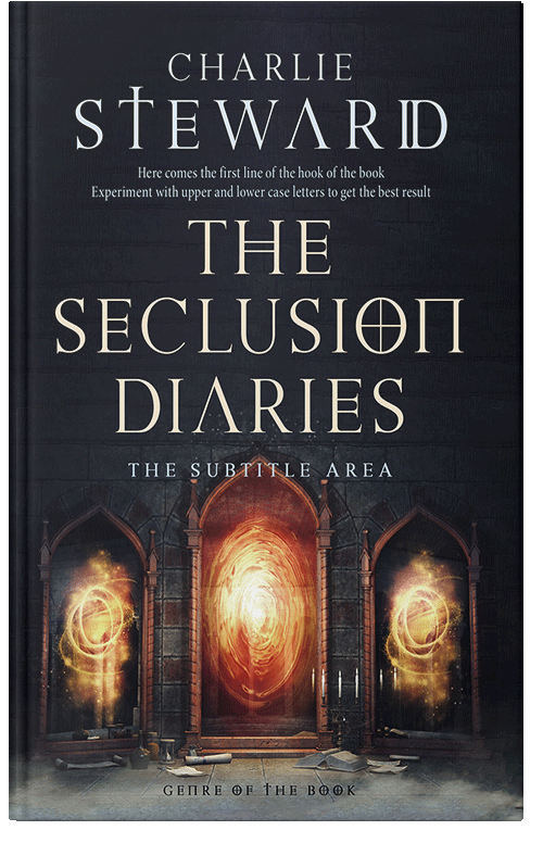 Front view of Premade Fantasy Book Cover - Sorrell Brown