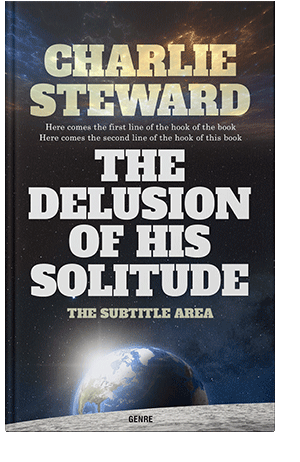 Pre Made Book Cover Moon Mist