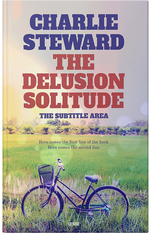 Front view of Premade Romance Book Cover - Sisal