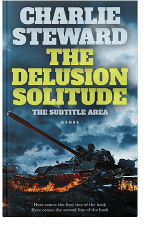 Pre Made Book Cover Deco